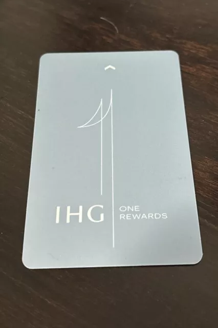 IHG Hotel Room Key Card, Holiday Inn IHG Rewards Card