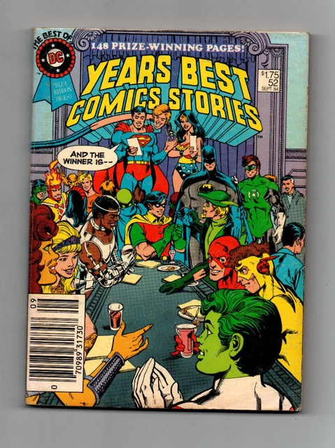 Best of DC Blue Ribbon Digest Years Best Comic Stories #52 newsstand - 1984 - VF