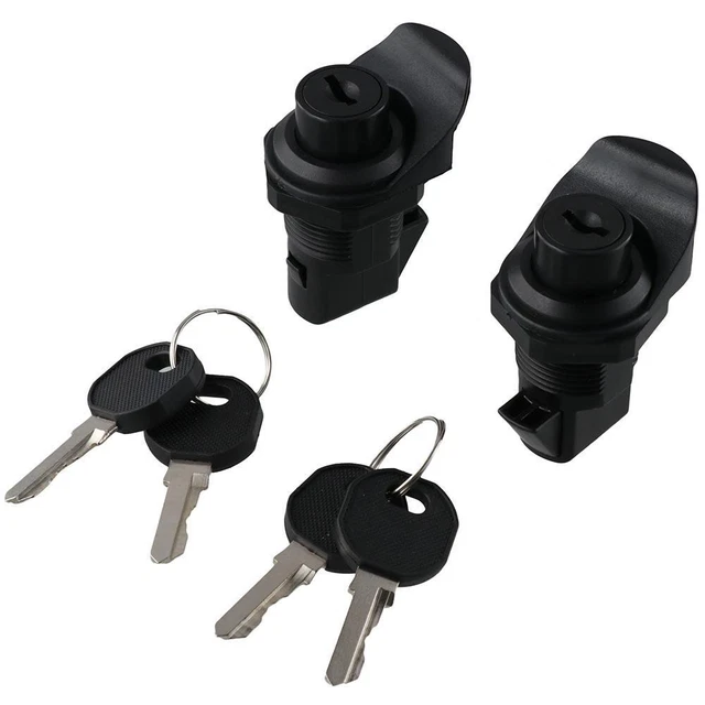 PLASTIC TOOL BOX Latch Push Button Latch Golf Push Cart Accessories 19