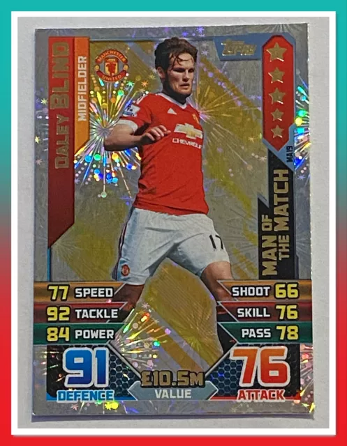 15/16 Topps Match Attax Extra Premier League Trading Cards - Man of the Match 2
