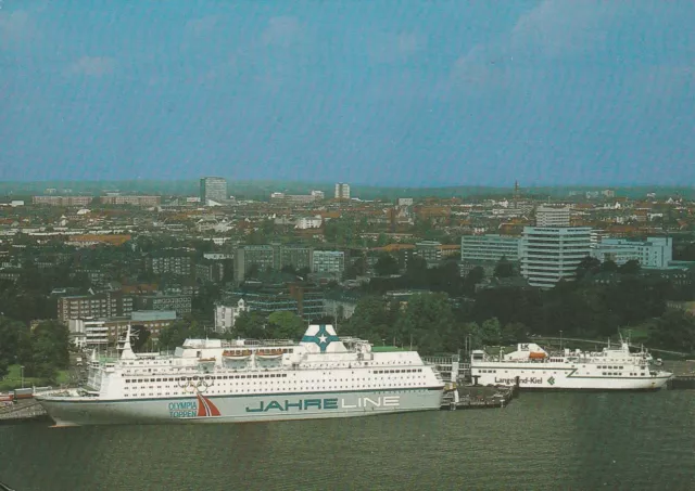 AK Kronprins Harald,  Jahre Line Ferry, postcard official