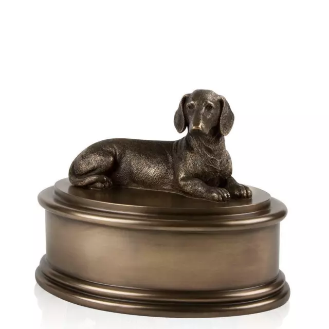 Perfect Memorials  Dachshund Figurine Cremation Urn