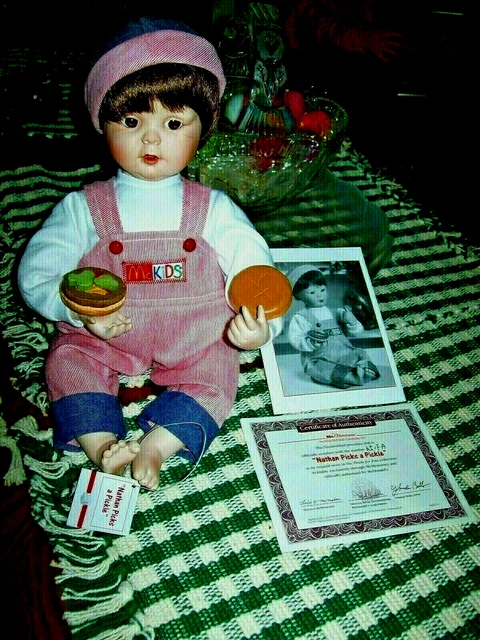 ASHTON DRAKE/ YOLANDA BELLO McMEMORIES DOLL ERIC'S FIRST FRENCH