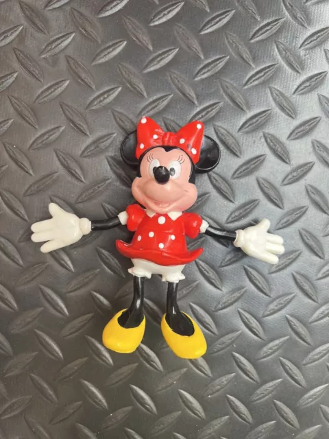 Vintage Disney Minnie Mouse 5" Bendable Figures Applause