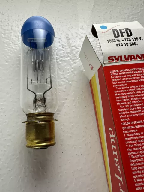 DFD projector lamp projection light bulb 120-125v, 1000w , Sylvania brand