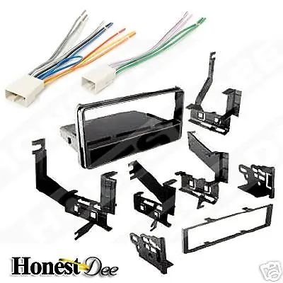 99-8216 Single Din Radio Install Dash Kit & Wires for Yaris, Car Stereo Mount