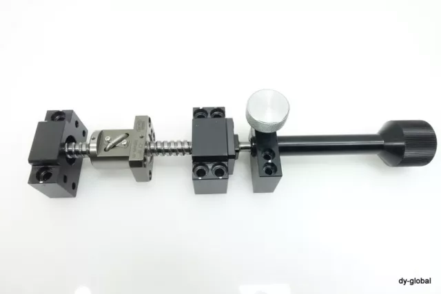 Manual Linear Motion GTR1205C7+175L BK10+BF10 W/ HANDLE 285L with Clamp unit