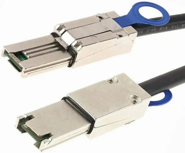 1M External Mini SAS 4X SFF-8088 to SFF 8088 Data Cable