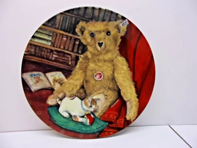 Steiff Club Edition Teddy Bär - Wandteller 1996/97 - excl. für Club-Mitglieder!