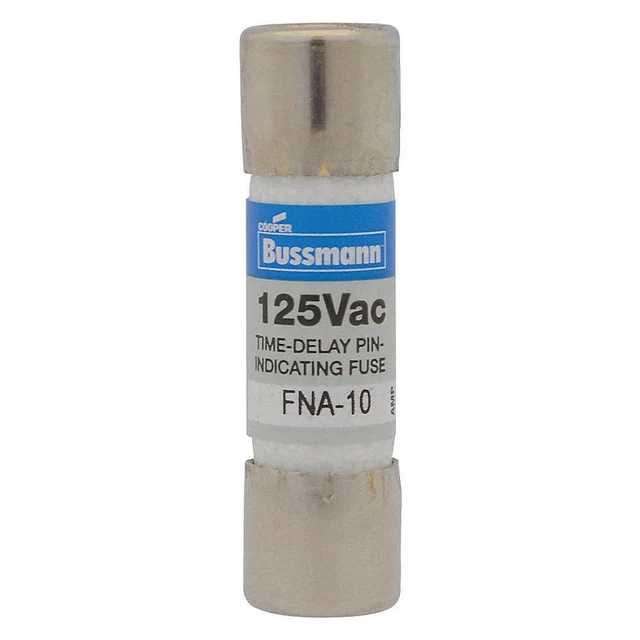 BUSSMANN FNA-4 Fuse,Midget,4A,FNA Series