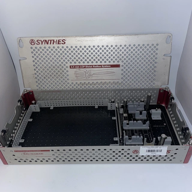 Synthes Instrument / Sterilization Case 2.4mm LCP Distal Radius System