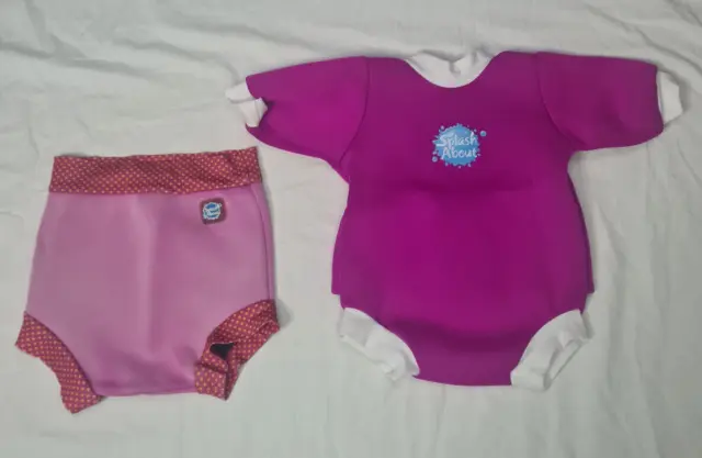 Splash About Baby Snug Neoprenanzug Large & Happy Windel X Large Pink