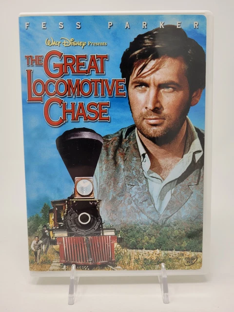 THE GREAT LOCOMOTIVE Chase (DVD, 1956) Disney Live Action
