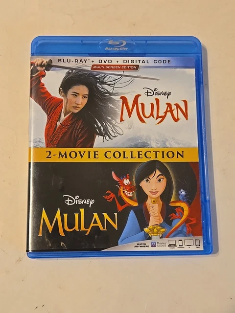 DISNEY MULAN (ANIMATED) Mulan (Live Action) Movie Collection