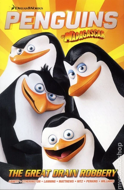 Penguins of Madagascar TPB #1-1ST VG 2015 Stock Image Low Grade