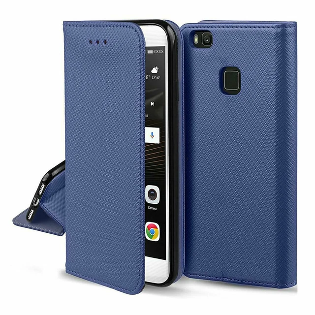 Oppo A91 Sac de Protection Téléphone 360 Degré Étui Coque Wallet Pare-Chocs Blau