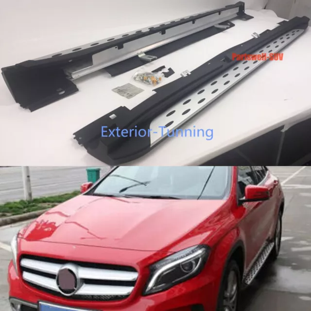 Running Board Side Step Pedals Nerf Bar fit for Mercedes Benz GLA X156 2014-2020