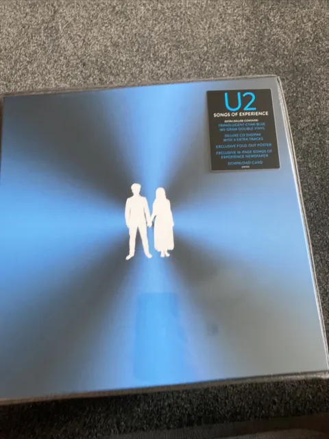 U2- Songs of Experience [Extra Deluxe Edition] NEW SEALED 2 VINYL / 1 CD BOX SET
