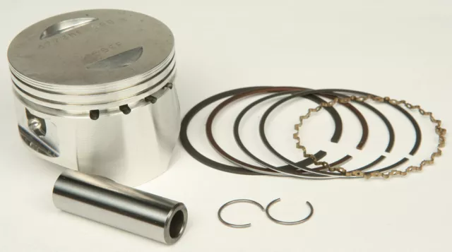 Wiseco Piston Kit (120cc Big Bore) - 5.00mm Oversize to 58.00mm, 12: 4773M05800