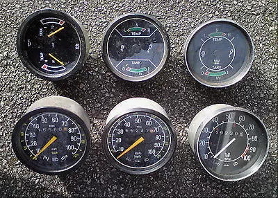 Saab 95/96 V4 (1969-76) speedometer & fuel/temperature gauges