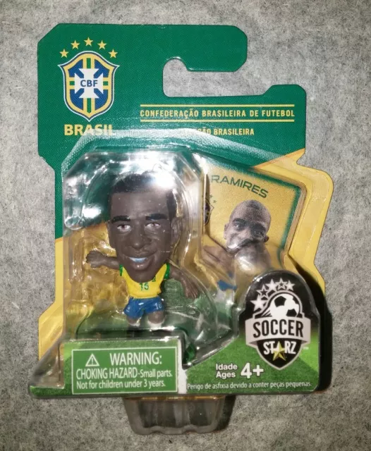 SOCCERSTARZ BRAZIL OSCAR GREEN BASE SEALED IN BLISTER PACK