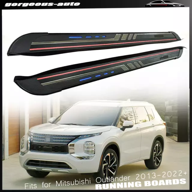 Running Board Side Step Pedals Nerf Bar Fits for Mitsubishi Outlander 2022 2023