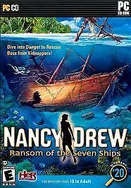 Nancy Drew: Ransom of the Seven Ships - PC Video Games Good Condition