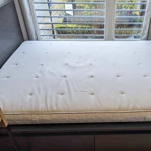 IKEA BLACK Malm Double Bed Frame 4Drawers Underbed Storage Hyllestad