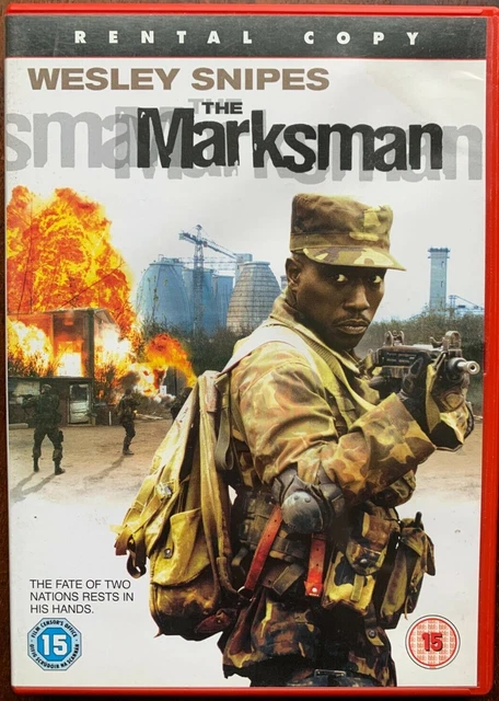 The Marksman DVD 2005 Action Movie with Wesley Snipes Rental Version