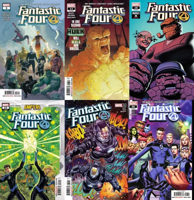 Fantastic Four (Issues #3 to #46 inc. Variants, 2018-2022)