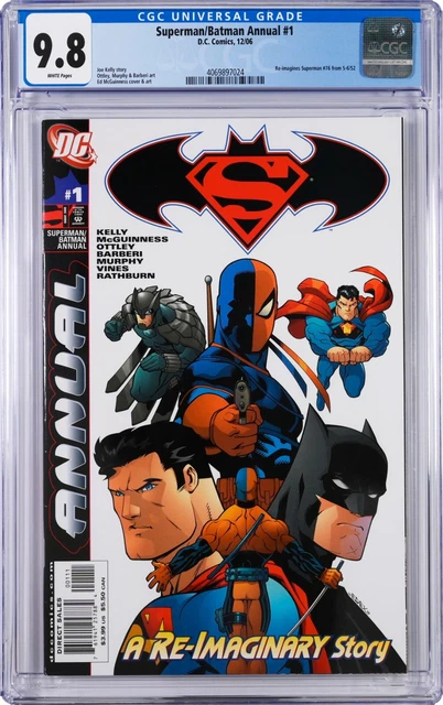Superman/Batman Annual #1 CGC 9.8 (Dec 2006, DC) Deadpool/Deathstroke, Slade