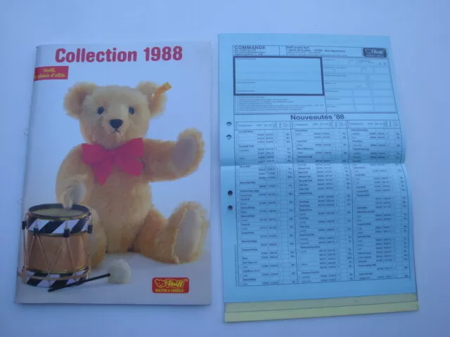 Catalogue Professional Old Toys And Bear steiff 1988 - 88 Pages + Rates