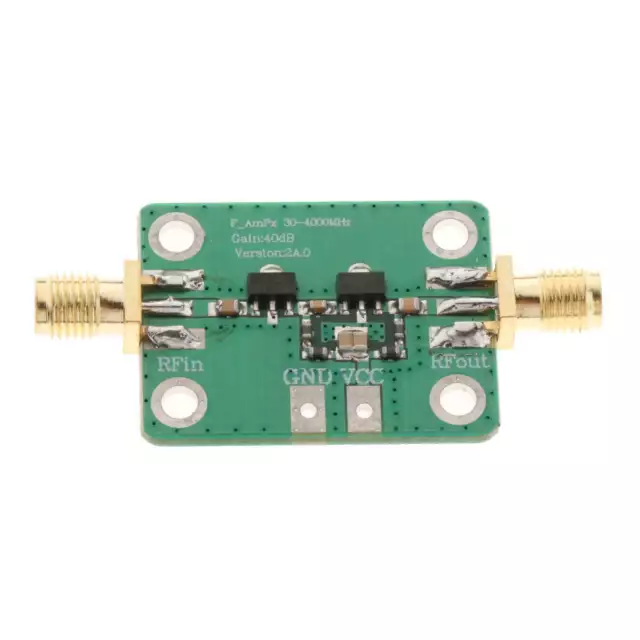 DC5V, 30-4000MHz RF Amplificateur Module à Gain élevé, 40dB pour FM, HF