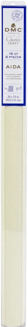 Paquete de 3 Charles Craft Gold Standard Aida 16 unidades 20""X24"" caja - antigua blanca -GD16