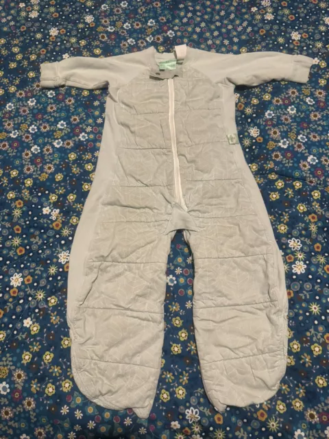 ergoPouch 3.5 Tog Baby Sleep Suit Swaddle Bag 8-24m Organic Cotton Sage Toddler