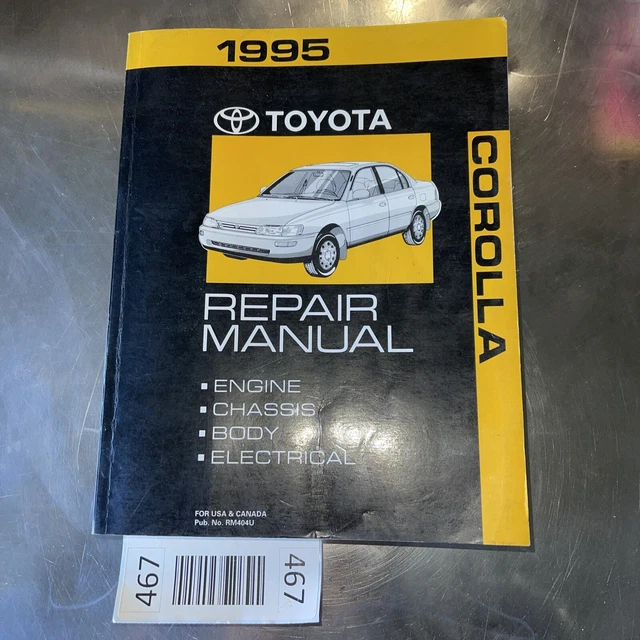 TOYOTA COROLLA AE92 WORKSHOP MANUAL CYOM1 PDF TCAWM9 visual data 4
