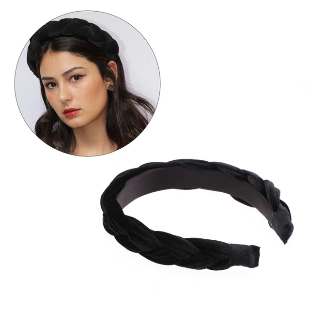 Fascia per capelli moda fascia per cerchio fascia donna fasce intrecciate donna accessori mancanti