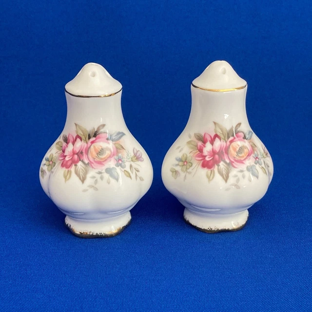 Royal Albert HERBSTROSEN Salz & Pfeffer Cruet Set