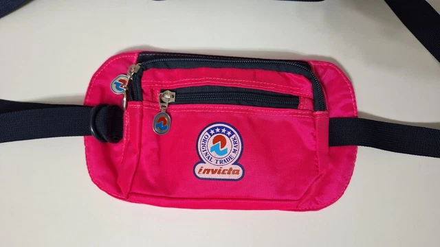 MARSUPIO INVICTA ANNI 90 Vintage Fucsia Nuovo Mai usato EUR 12,00