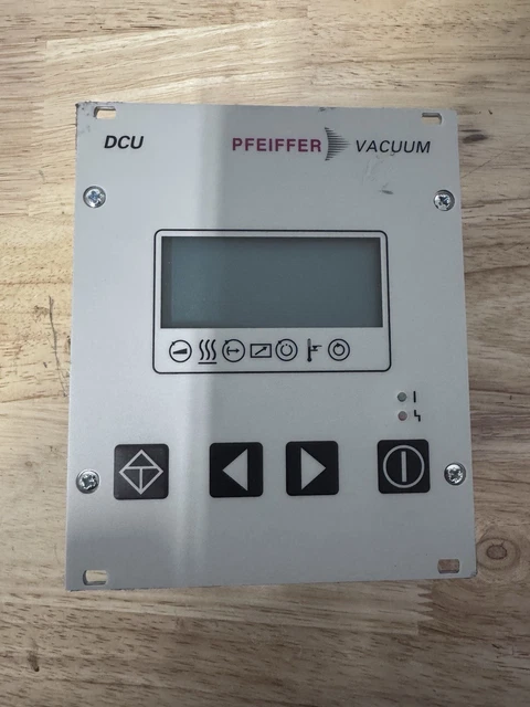 PFEIFFER VACUUM TURBO Pump Controller DCU 002 Display/Control Unit PM ...