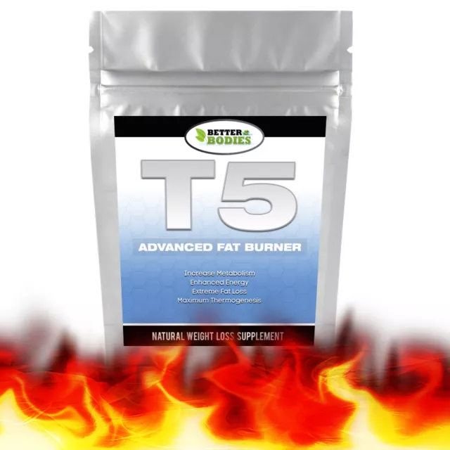 T5 Advanced Strong Legal Diet Weight Loss Fat Burners Speed Up Metabolism Pills