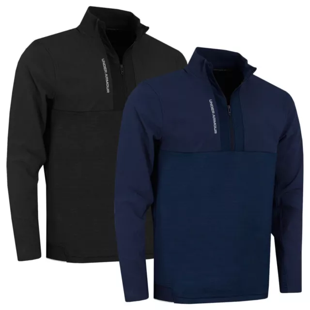 Under Armour Hombre Storm Daytona Repelente Agua 1/2 Zip Suéter de Golf 43% OFF