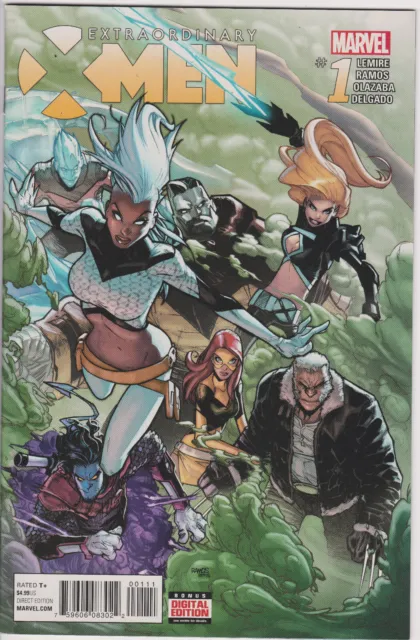 Extraordinary X-Men #1  (2016-2017) Marvel Comics, High Grade,Original Owner