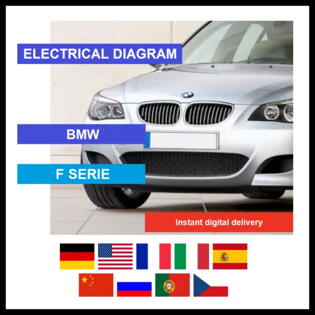 WDS electrical diagrams for BMW F SERIES F01 - F39