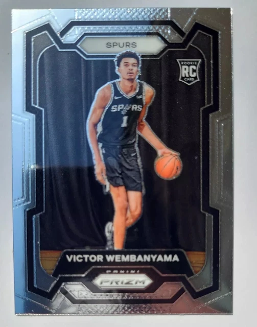 CARTA ROOKIE VICTOR Wembanyama 2023-24 Panini Prizm Deep Space RC #1 - Foto 9