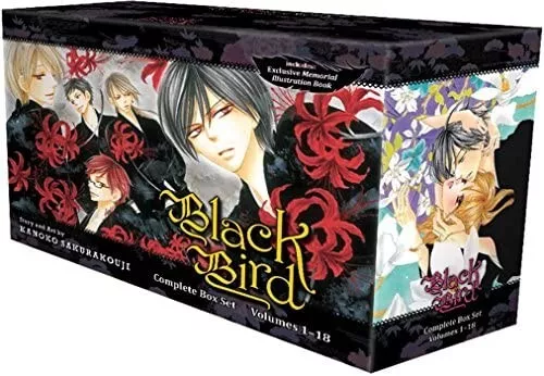 Black Bird Komplettbox Set (Bände 1-18) von Kanoko Sakurakoji Taschenbuch NEU