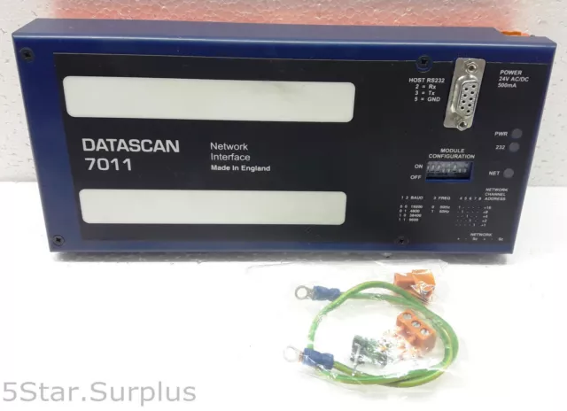 Msl Datascan 7011 Network Interface