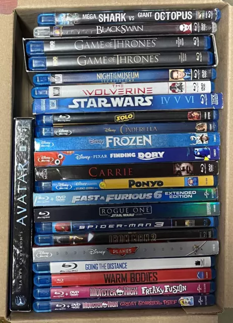 20+ Wholesale Lot Blu-Ray Movies Assorted Bulk - Free Shipping -  Blu Ray 2