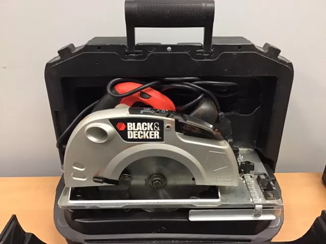 Black and Decker circular saw KS 65 K with case