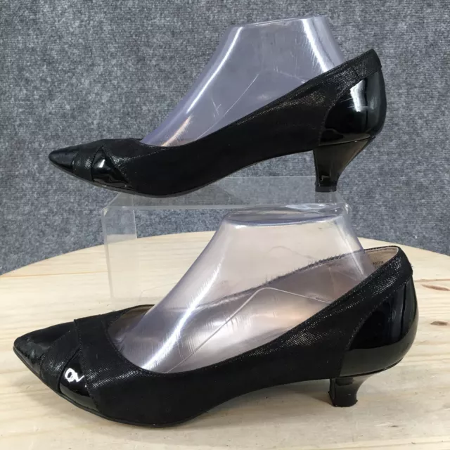 AK ANNE KLEIN Shoes Womens 5.5M Pump Brown Slip On Comfort Casual Stiletto Heels 25.64 PicClick